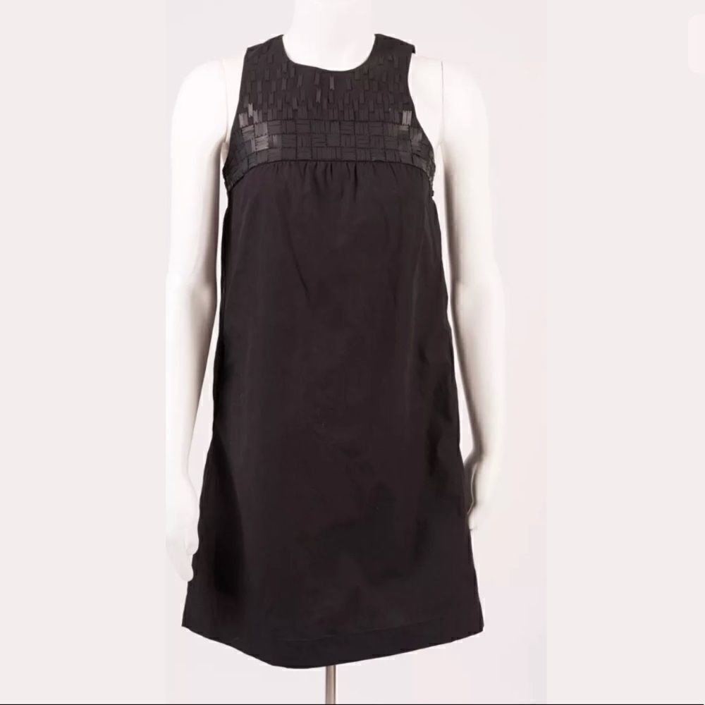 Vince Dress SZ 2 Shift Embellished Sleeveless